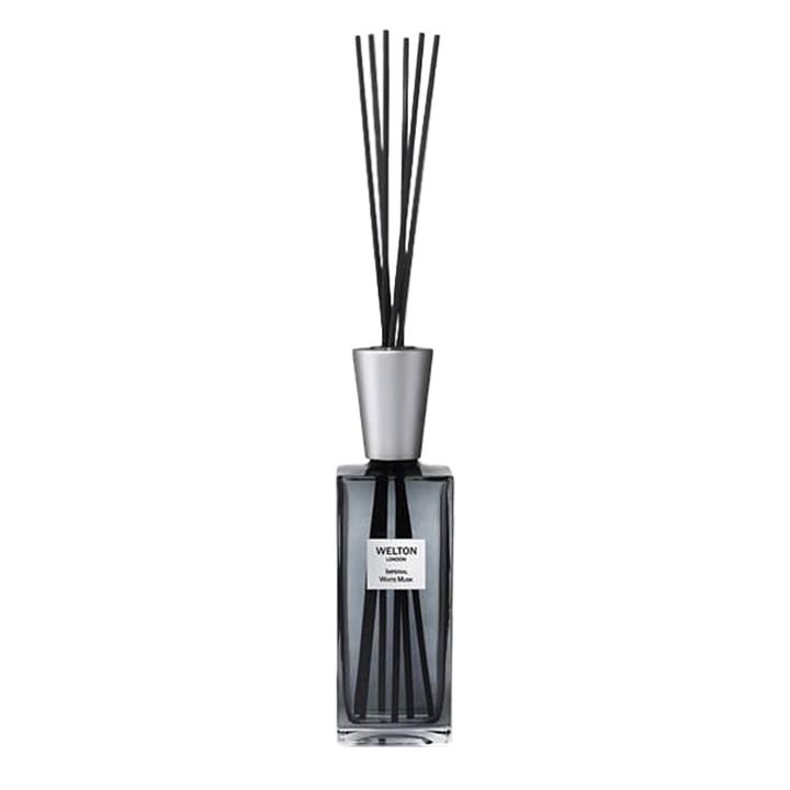 خوش بو کننده محیط امپریال وایت مشک ولتون لندن حجم 1000 میل IMPERIAL WHITE MUSK REED DIFFUSER WELTON LONDON 1000g